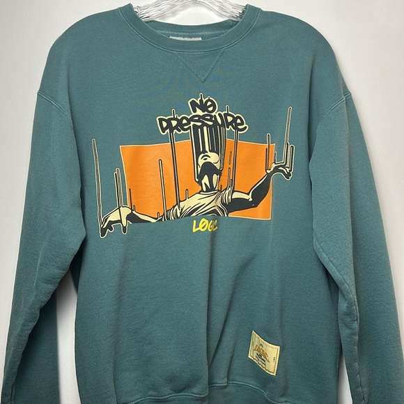 SALE - LIMITED EDITION Logic No Pressure Crewneck Sweater - Size Small - Picture 2 of 8